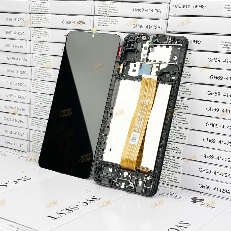 A125 Original Lcd Panatlla With Frame Untuk  a125 Service Pack LcdS Screen  A125 Handphone Touch Display