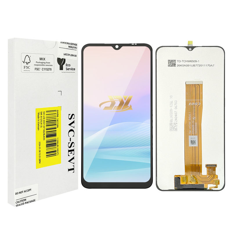 Pergantian Layar LCD Berkualitas Tinggi Untuk  A12 100% Asli Diuji  A125 Layar Ponsel Pantalla