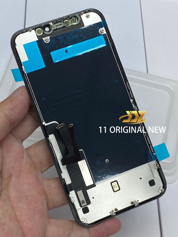 100% Asli baru 11 Ponsel Ponsel LCD Screen Front Assembly Untuk IPhone 11