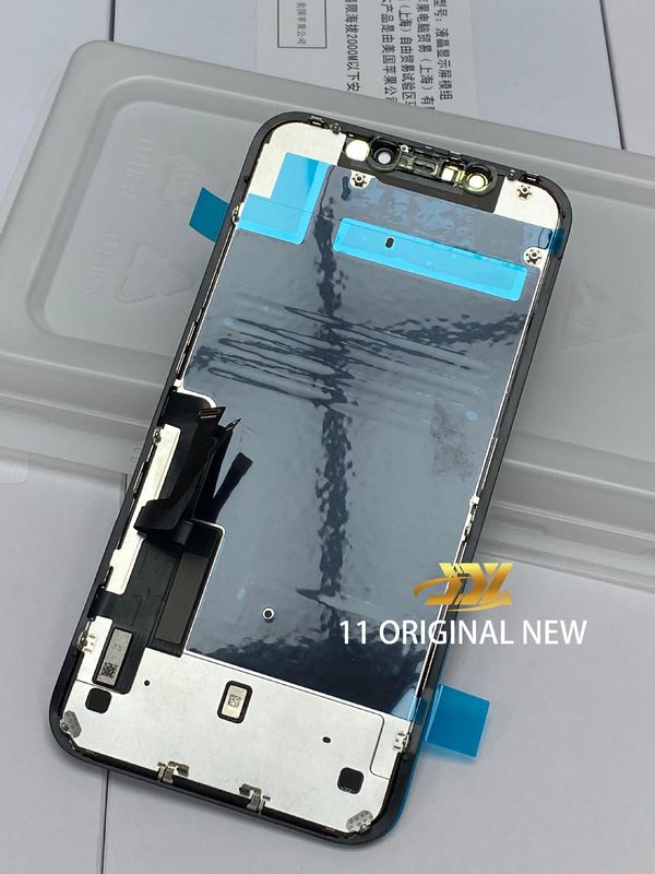 100% Asli baru 11 Ponsel Ponsel LCD Screen Front Assembly Untuk IPhone 11